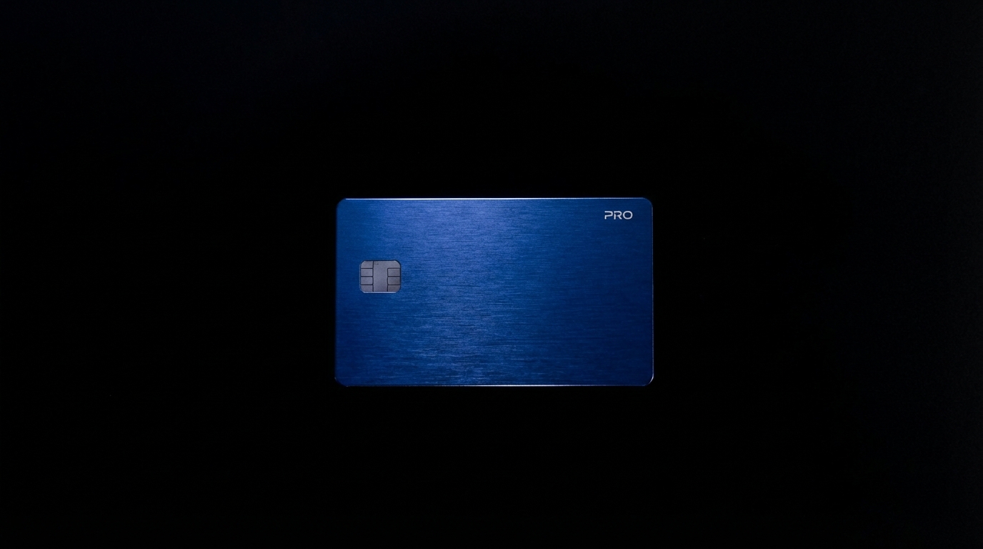 Pro Card metal crypto debit card