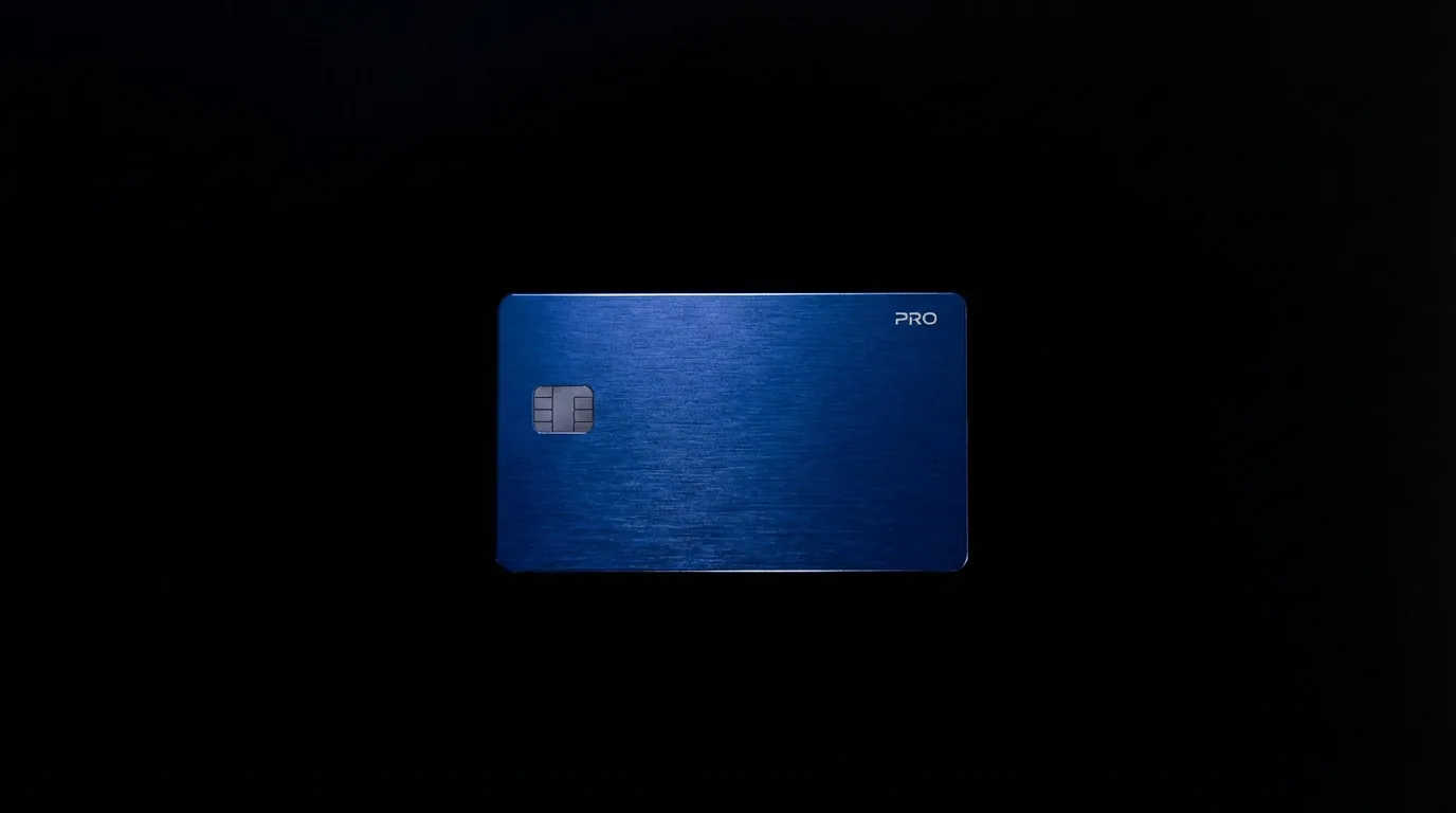 Pro Card metal crypto debit card